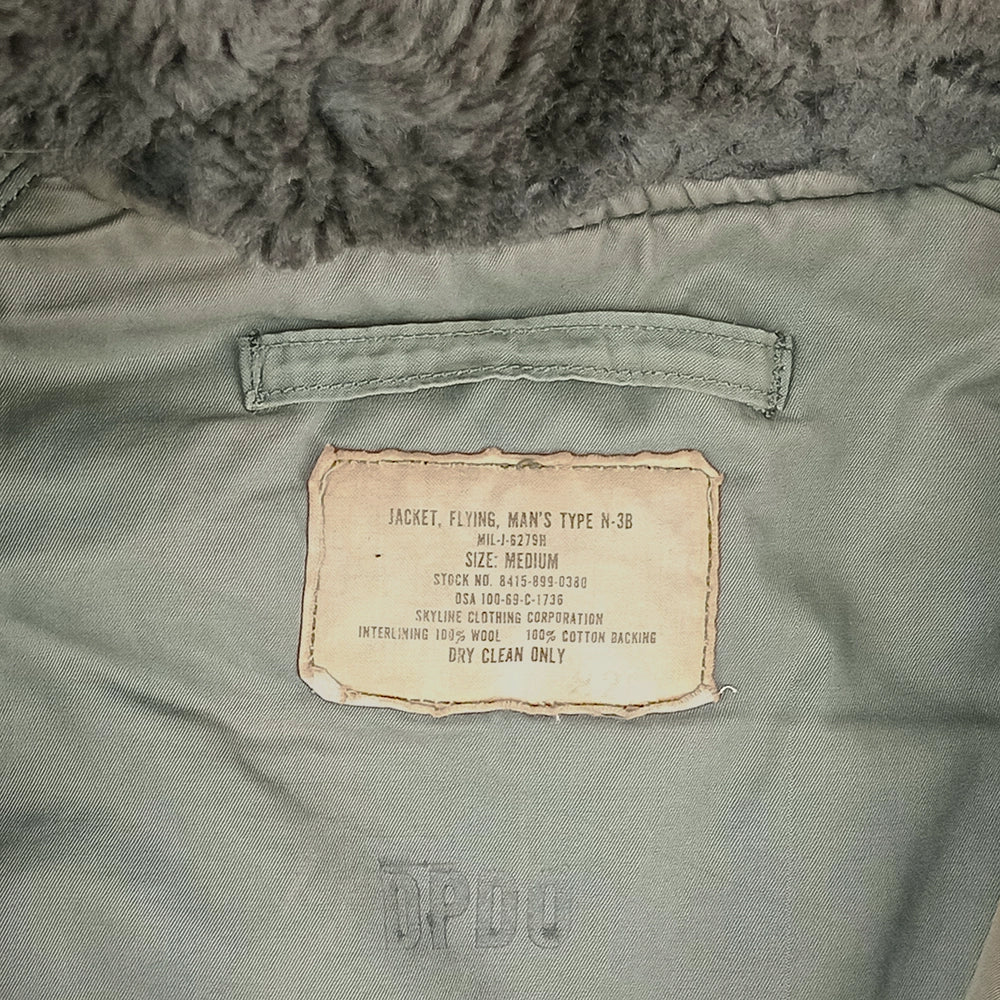 US N-3B Jacket with Fur Ruff 1969 - M