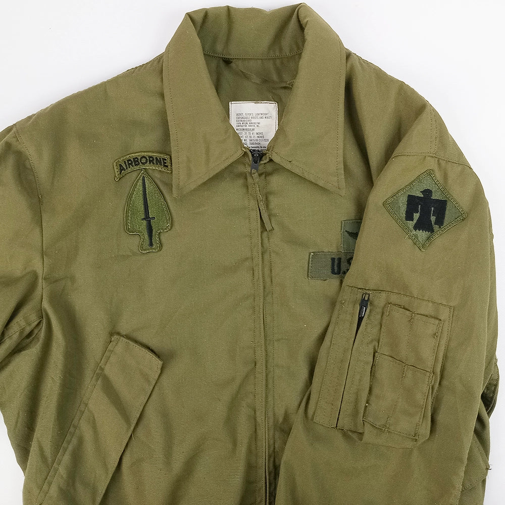 US Lightweight Flyer's Jacket, Patched - Medium Regular