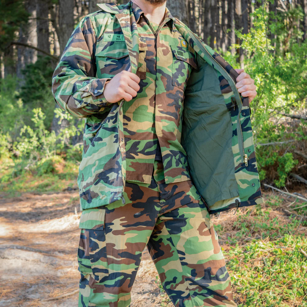 South Korean M90 Woodland Field Jacket
