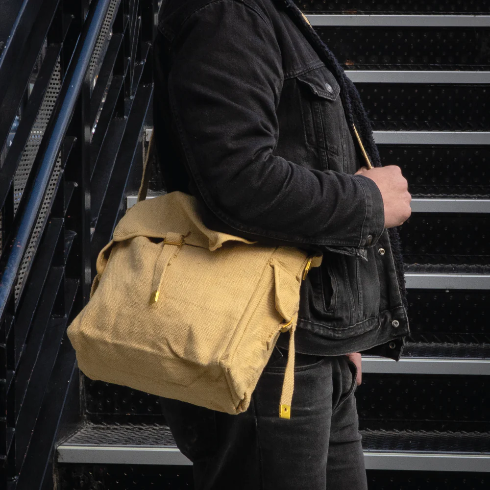 Canvas Haversack - Khaki