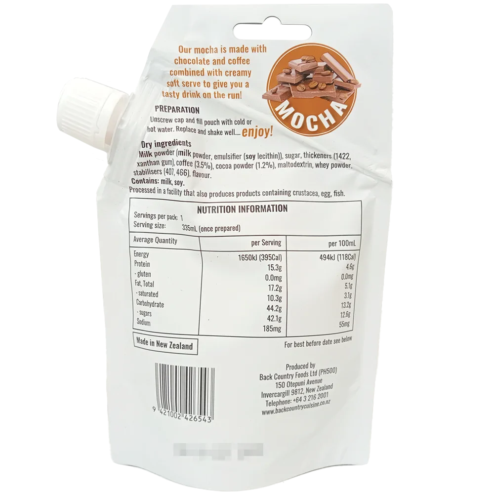 Back Country Cuisine - Iced Mocha