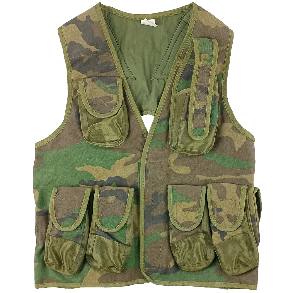 Turkish Army Woodland Tactical Vest - AK