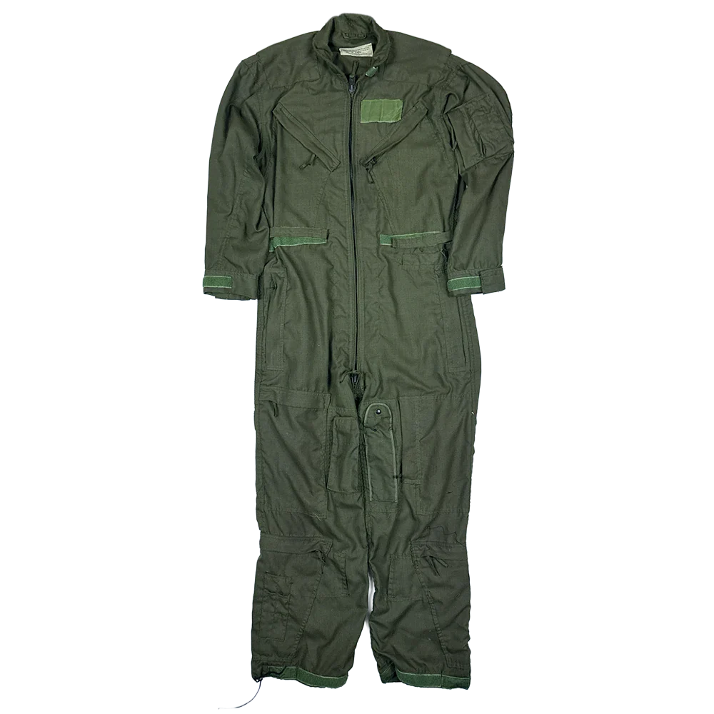 US Navy 1960s Olive Flying Coveralls
