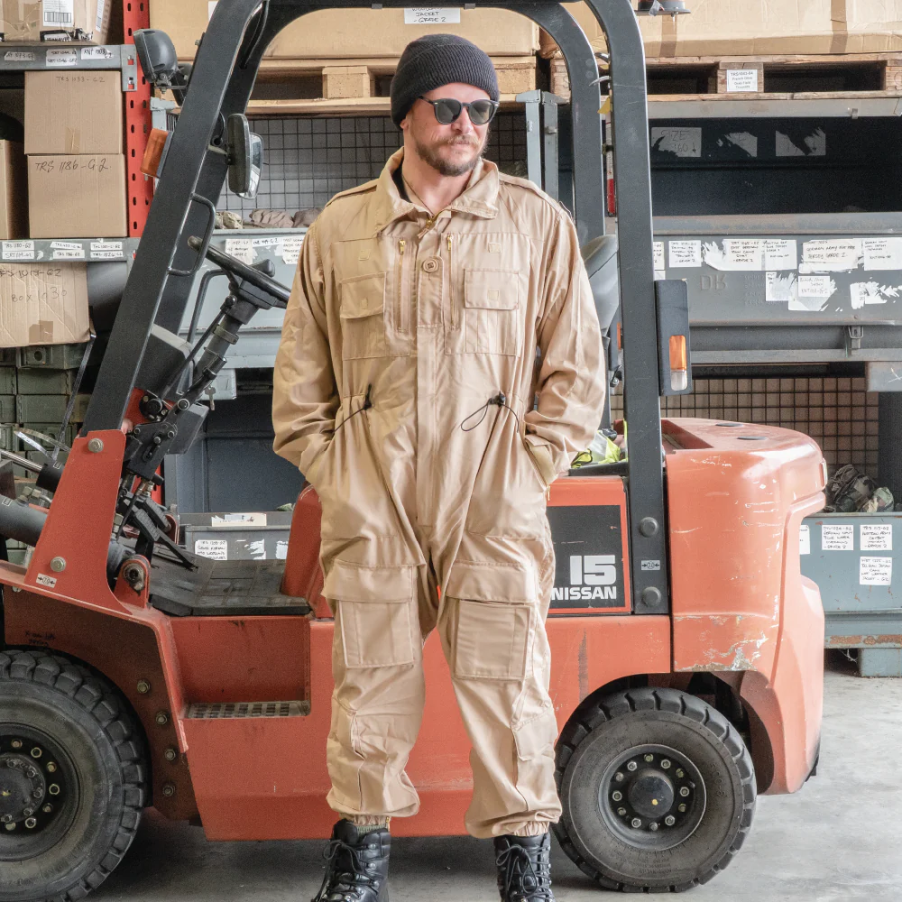 British Army Beige AFV Overalls