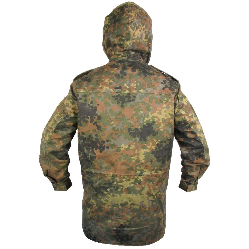 German Flecktarn Parka, No Liner - Value Grade