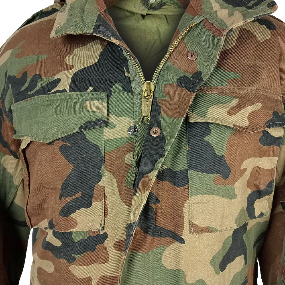 Croatian M65 Woodland Jacket - Value Grade
