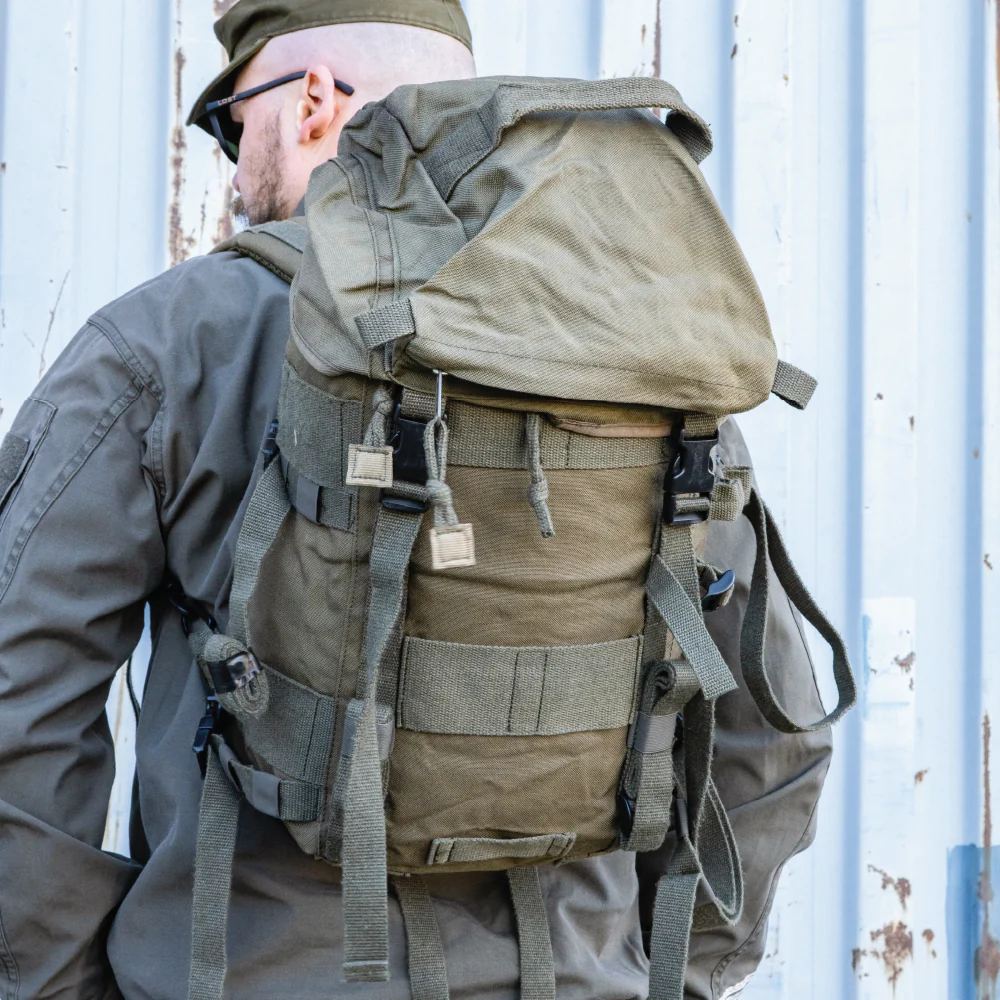 Austrian Army Olive Drab Day Pack - 30L