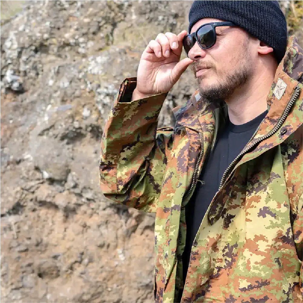 Italian Army Vegetato Wet Weather Jacket
