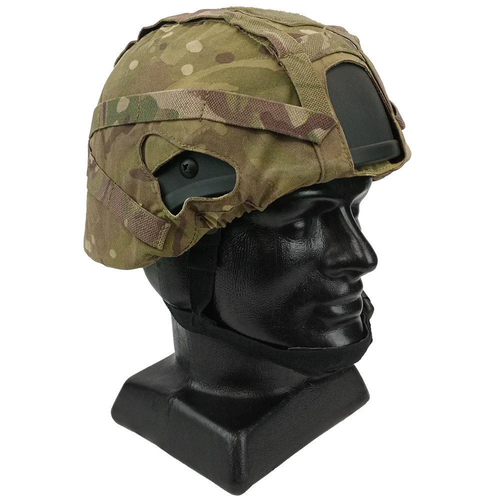 British MTP Virtus Helmet Cover - NVG and Rail Cutouts