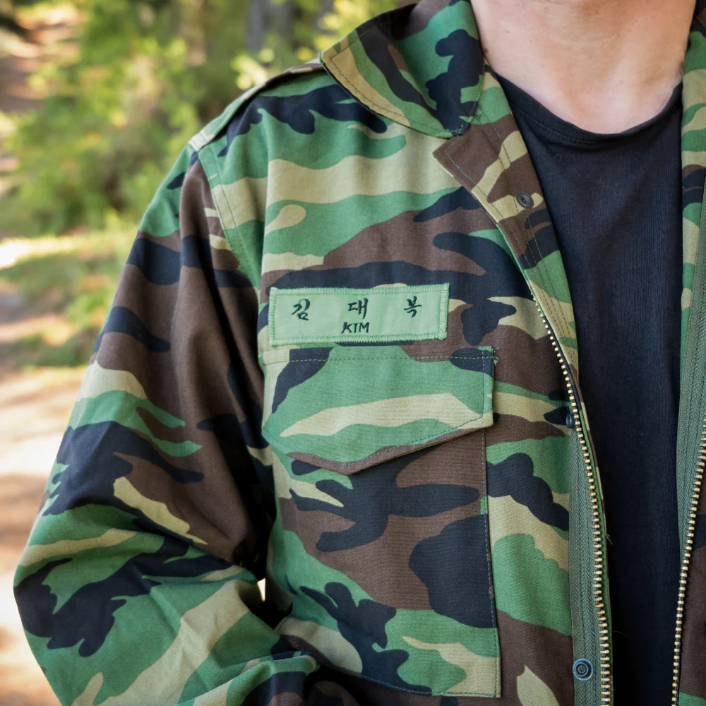 South Korean M90 Woodland Field Jacket