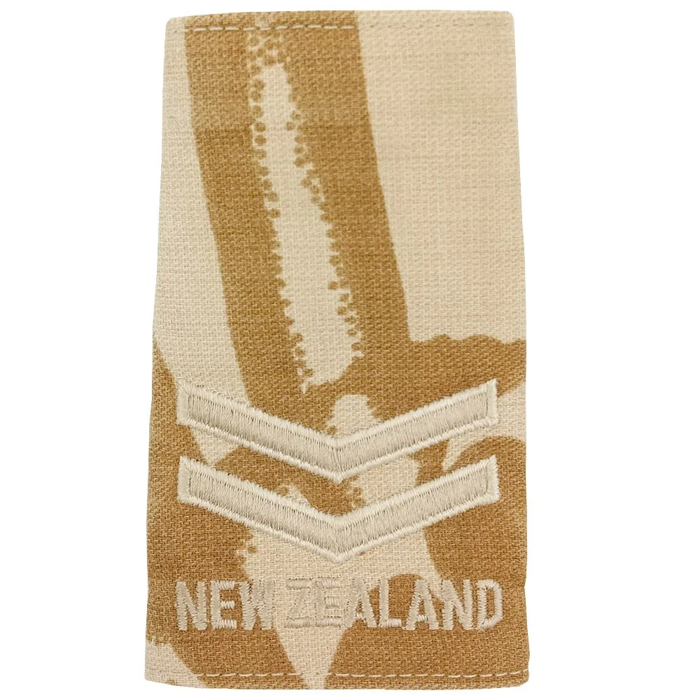 NZ Army DDPM Rank Slide