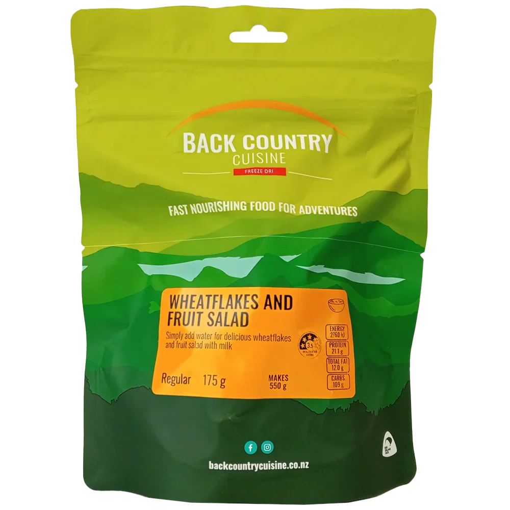 Back Country Cuisine - Wheatflakes & Fruit Salad