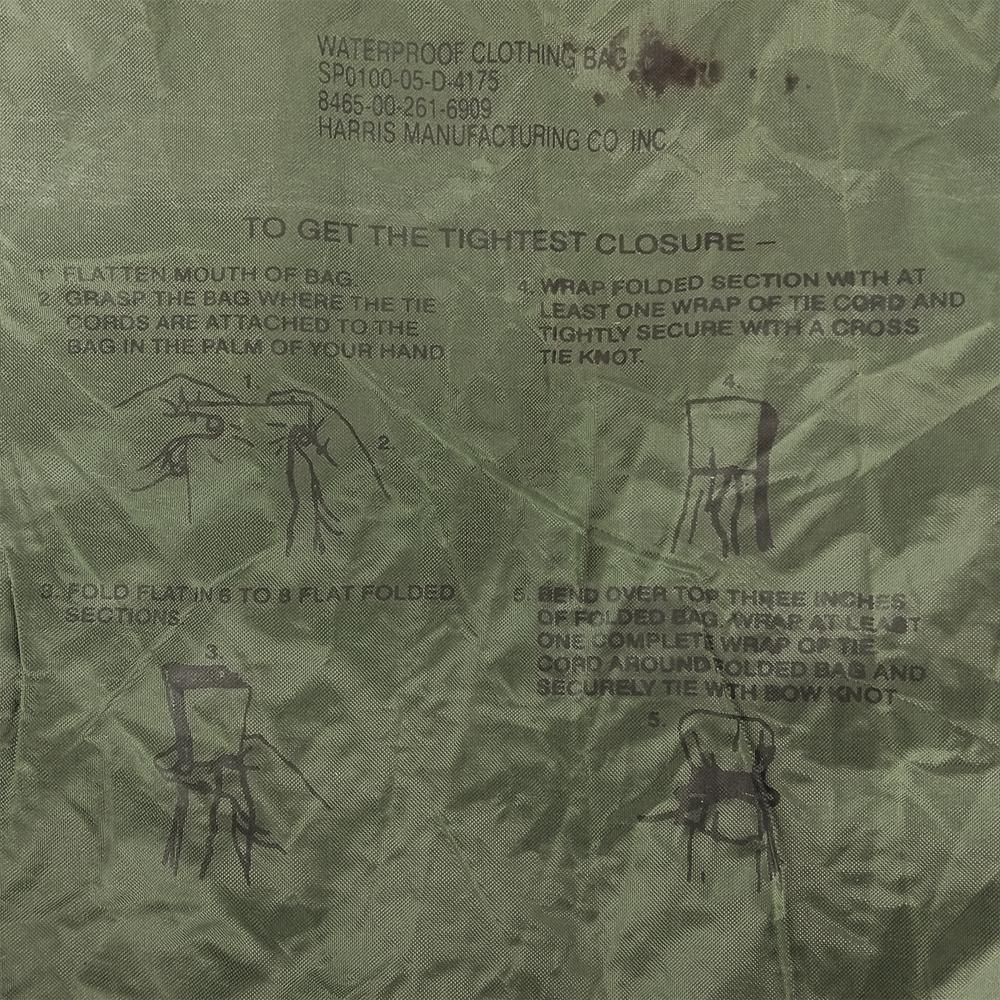 USGI Olive Drab Wet Weather Bag - Value Grade