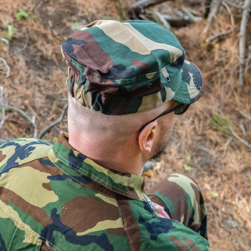 Italian Army Woodland Field Cap