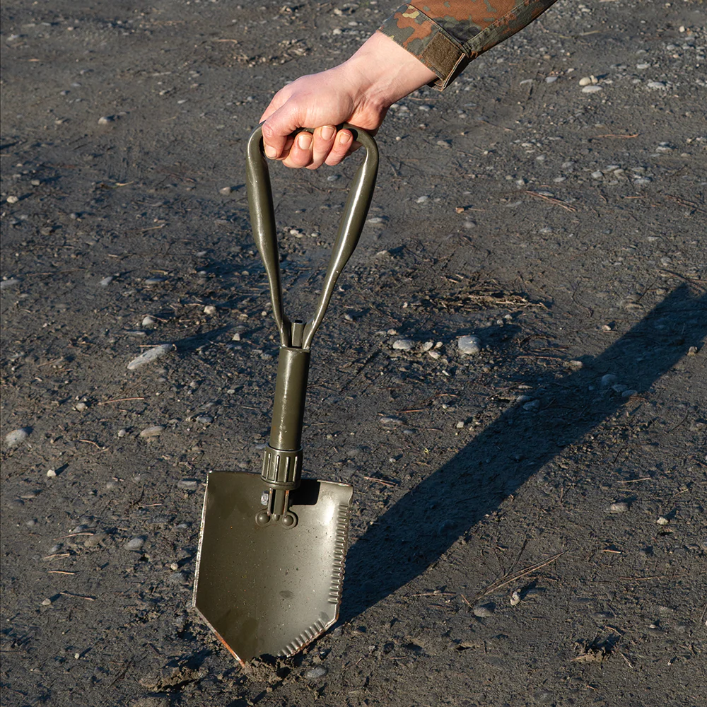 German Tri-Fold Shovel