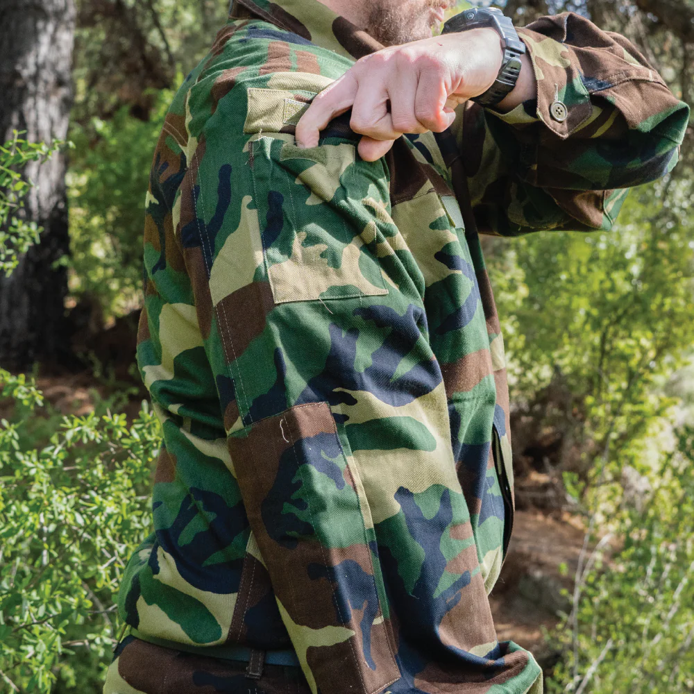 Italian Army Woodland Field Shirt