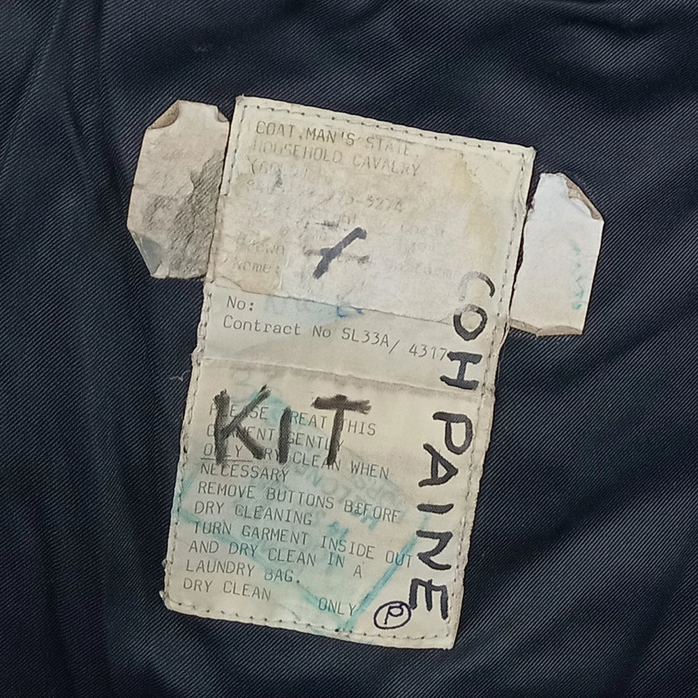 Ceremonial Coat of the British Household Cavalry Band with Belt