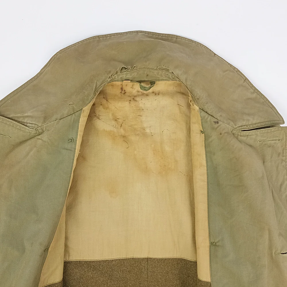 US Army Mackinaw Coat with Wool Lining, Grade 2- sz 38
