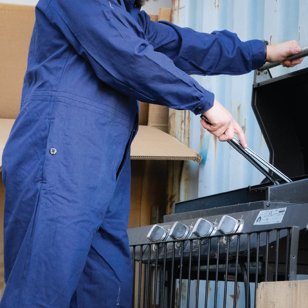 German Navy Blue Work Overalls - Value Grade