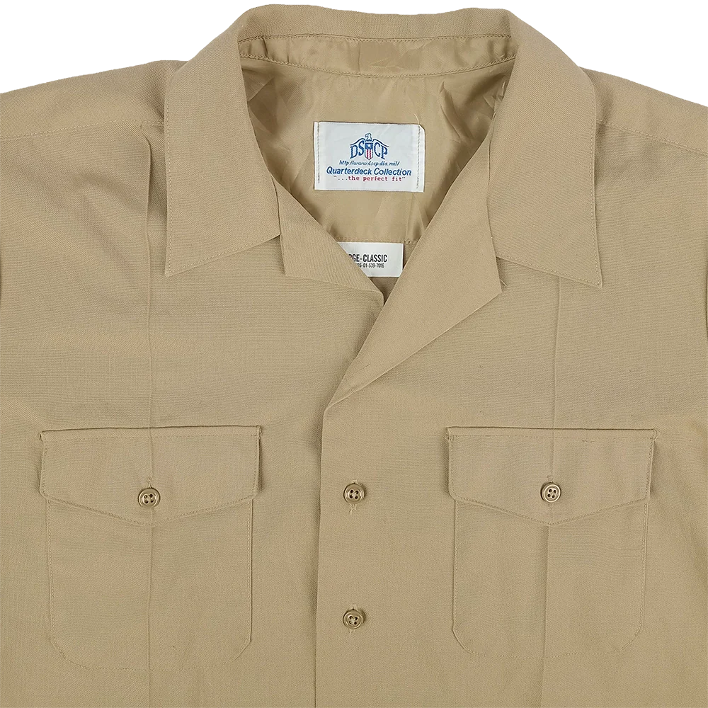 US Marines/Navy Khaki Short Sleeve Service Dress Shirt