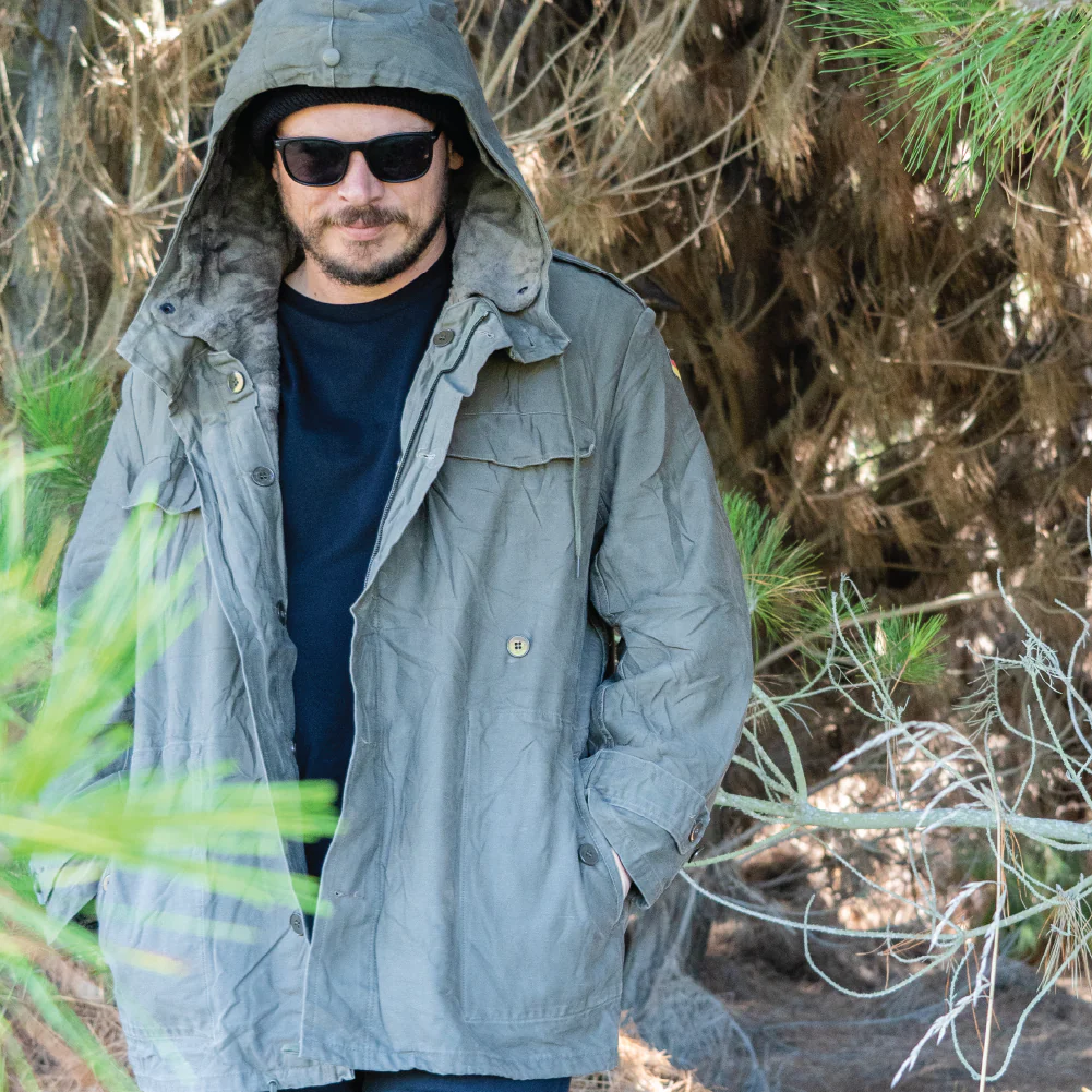 German Olive Drab Lined Parka