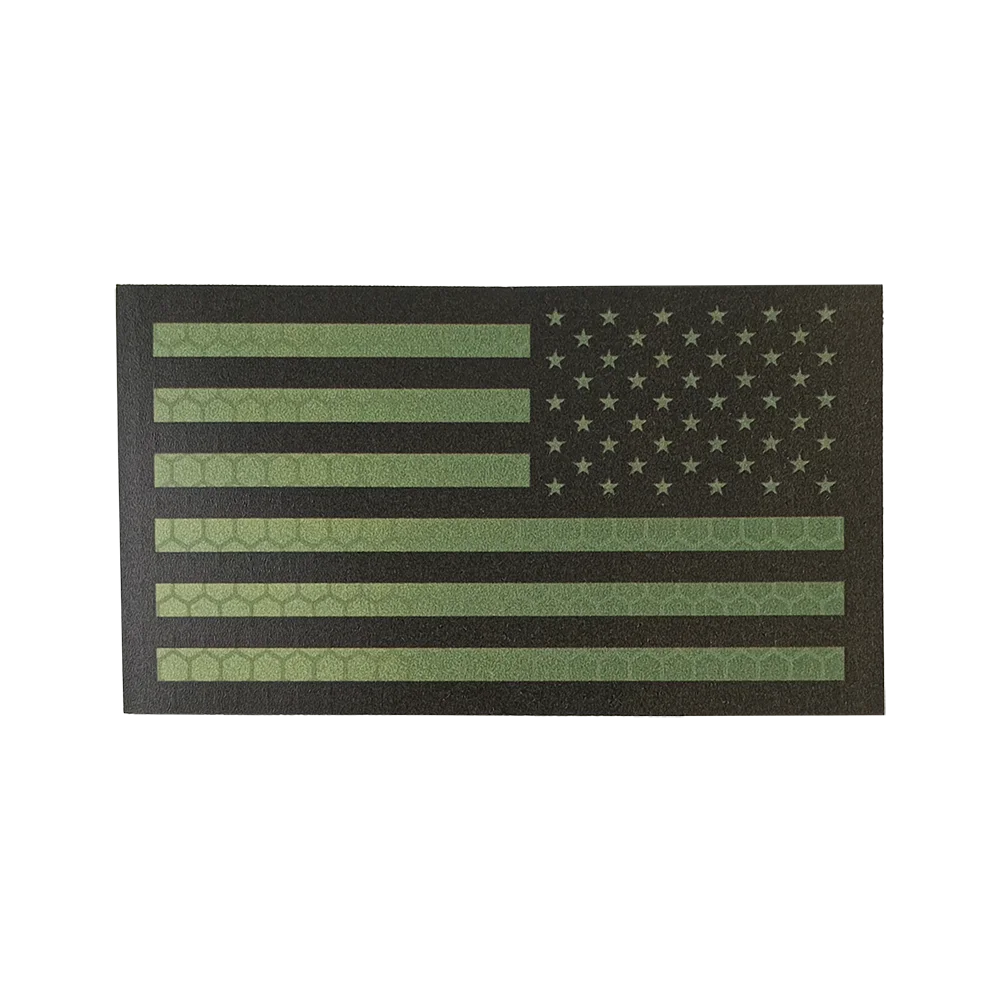 US Flag Reflective Patch