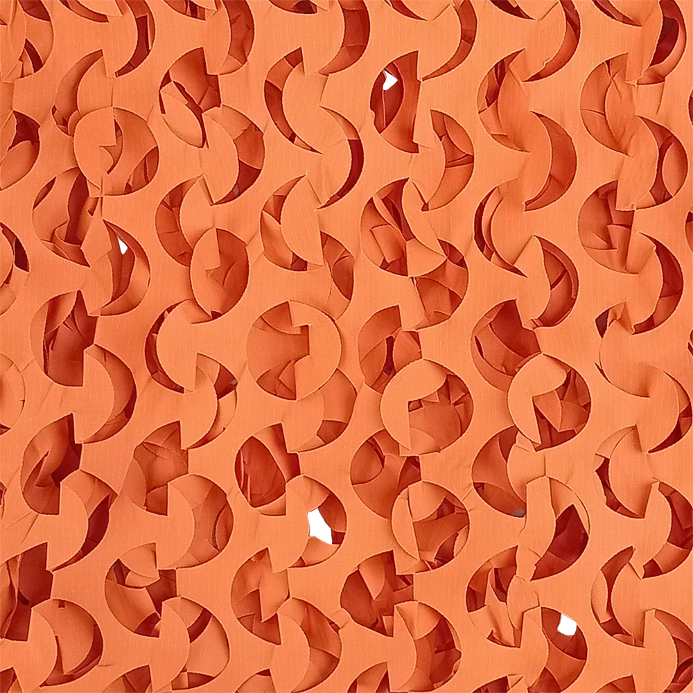 Orange Camo Net - Per Metre