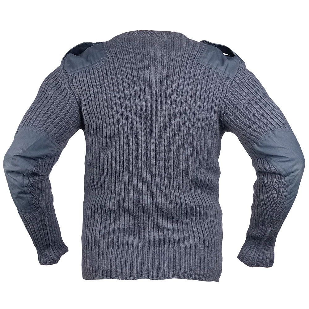 British RAF V-Neck Wool Jersey