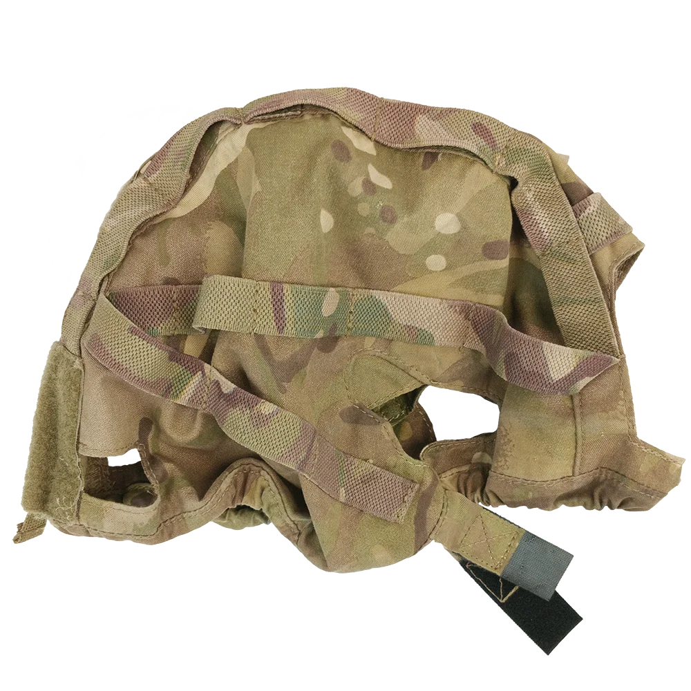 British MTP Virtus Helmet Cover - NVG and Rail Cutouts