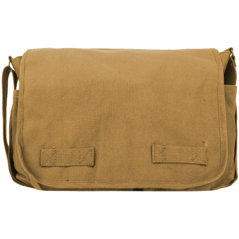 Vintage Canvas Messenger Shoulder Bag