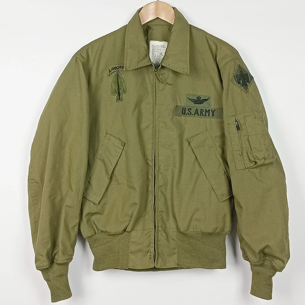 US Lightweight Flyer's Jacket, Patched - Medium Regular