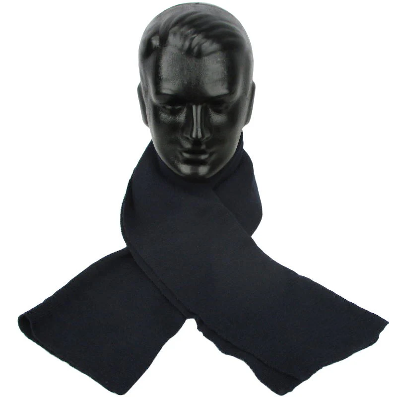 German Army Blue Wool Scarf