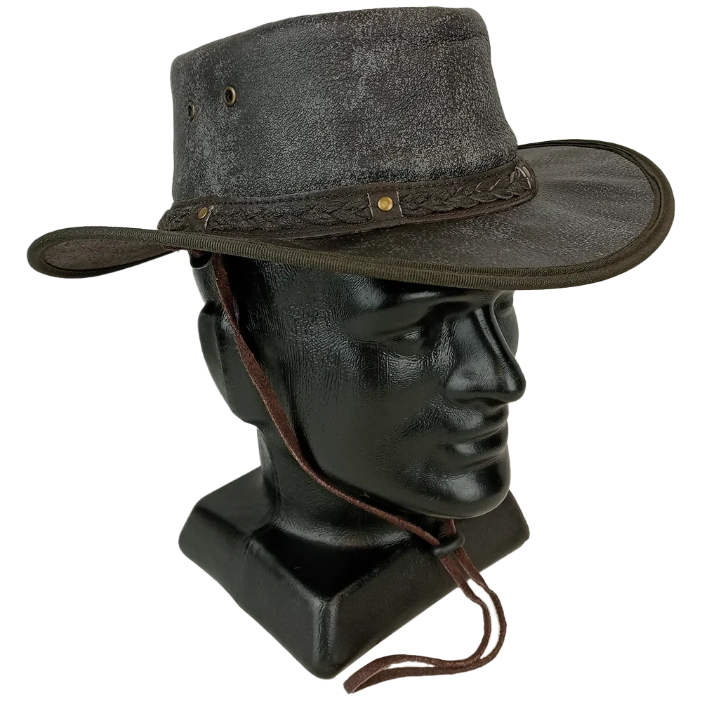 Outback Ironbark Leather Hat