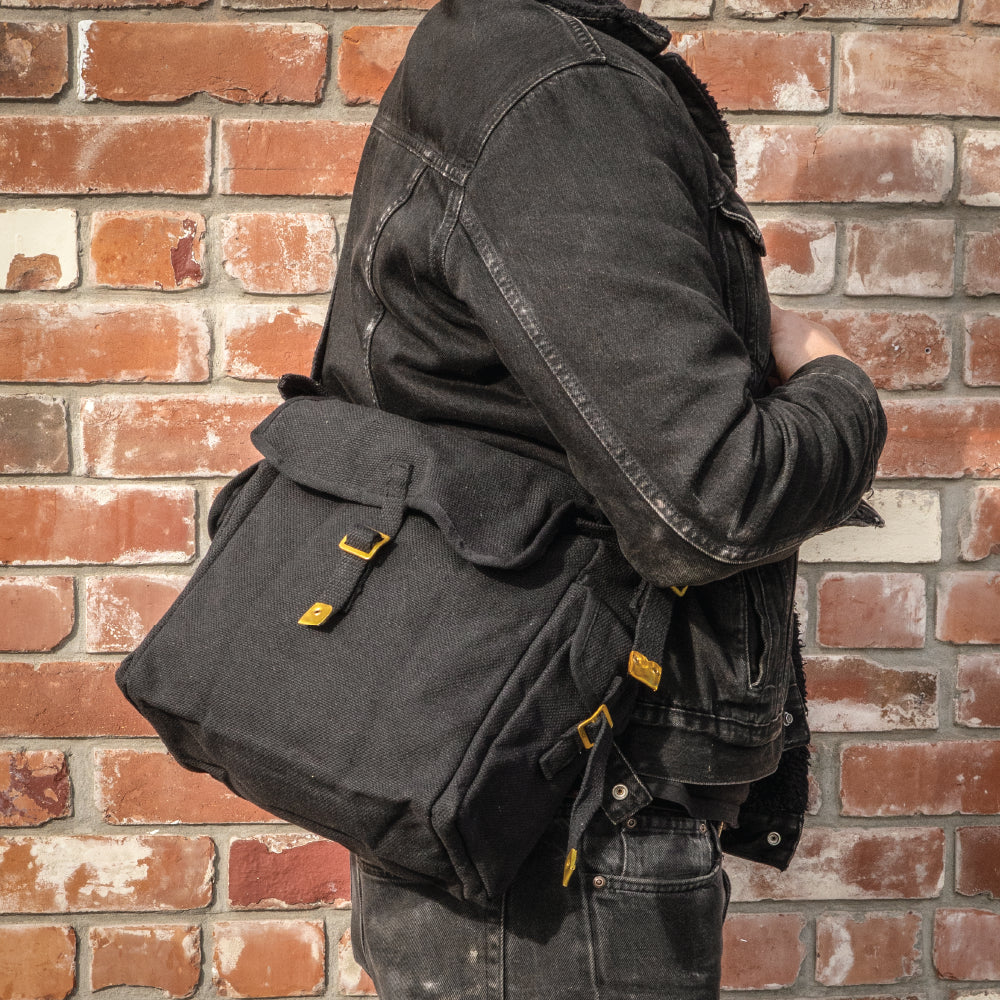 Canvas Haversack - Black