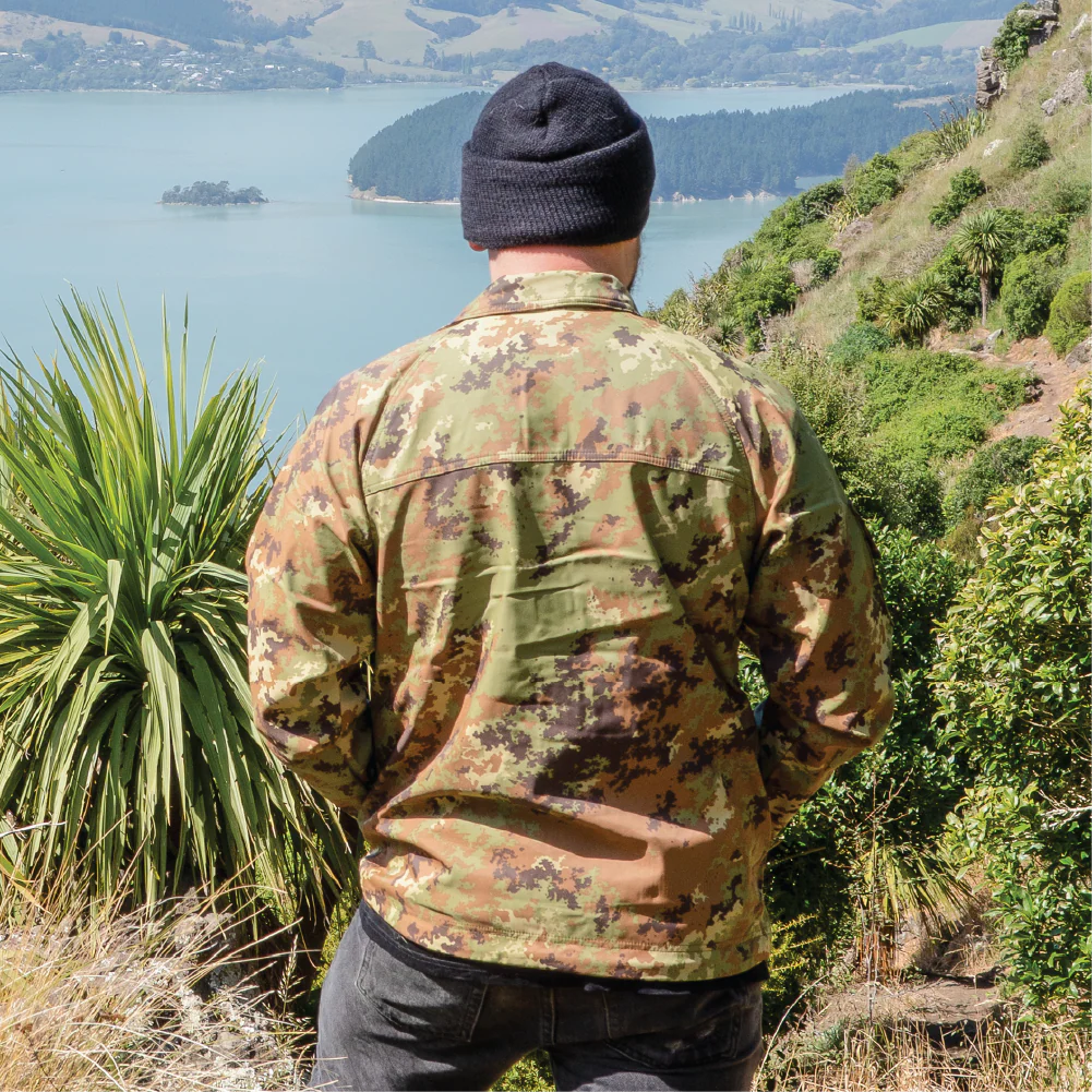 Italian Army Vegetato Softshell Jacket
