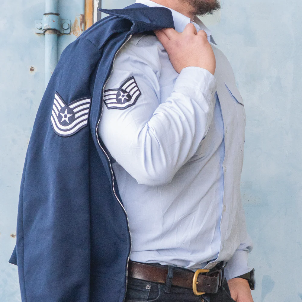 US Air Force Blue Service Dress Shirt