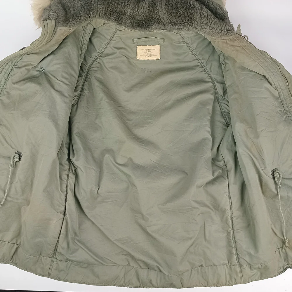 US N-3B Jacket with Fur Ruff 1969 - M