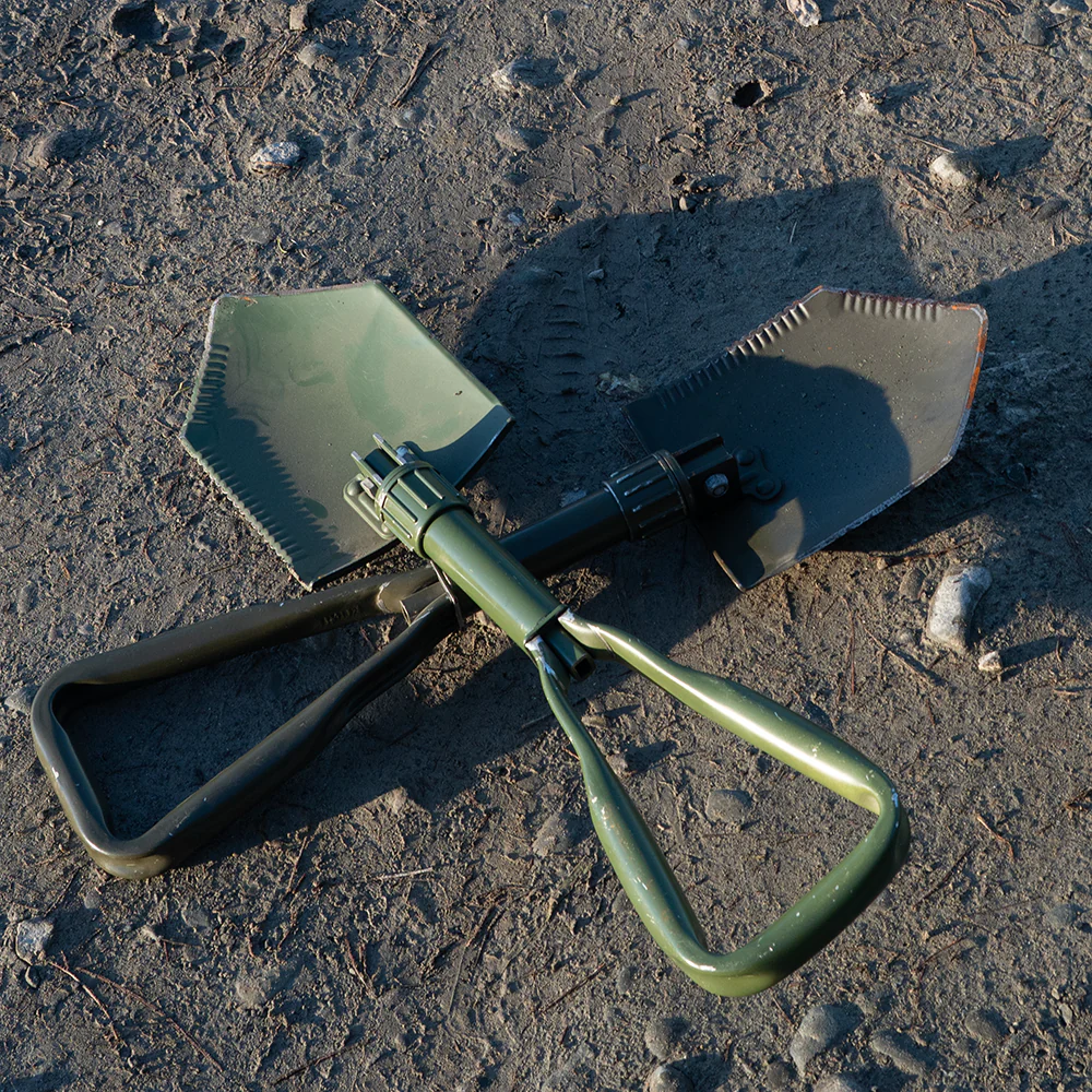 German Tri-Fold Shovel