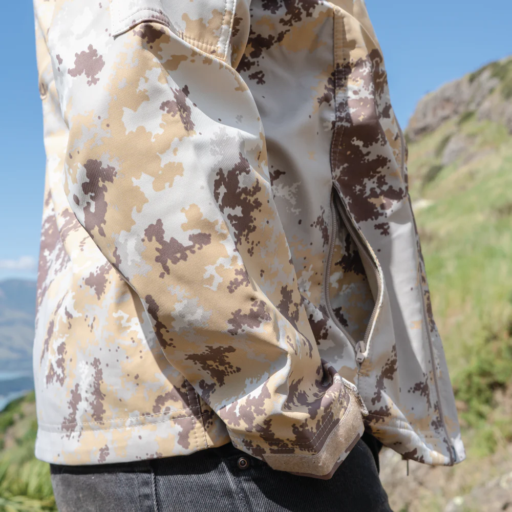 Italian Army Desert Vegetato Softshell Jacket