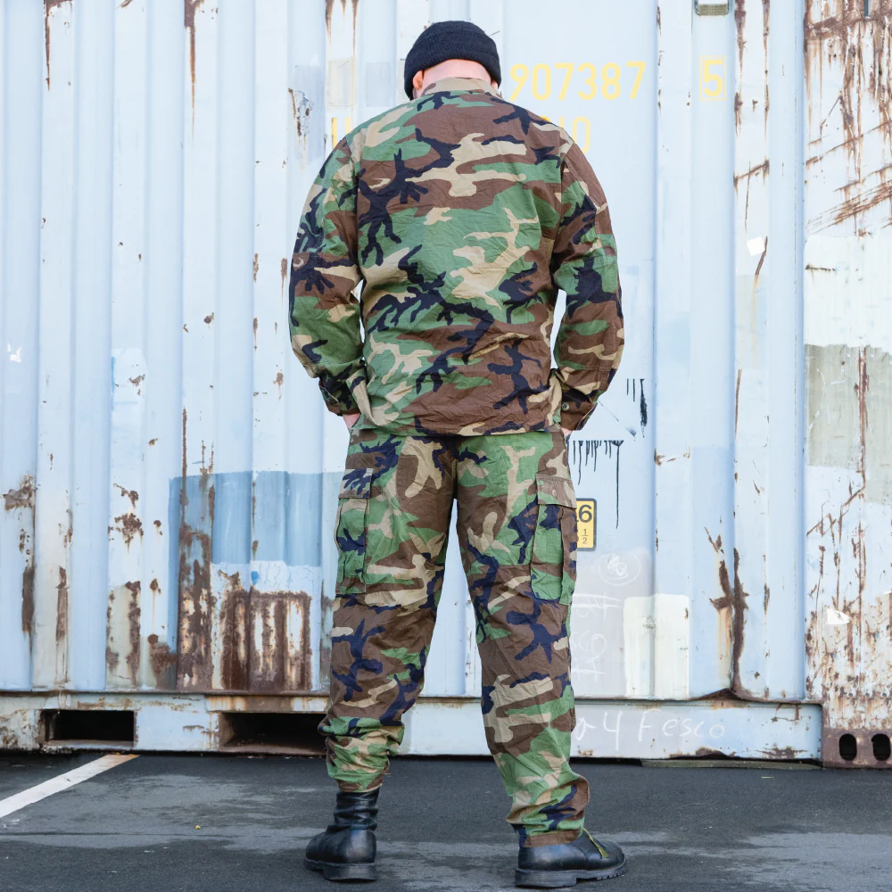 USGI BDU Trousers Woodland Ripstop