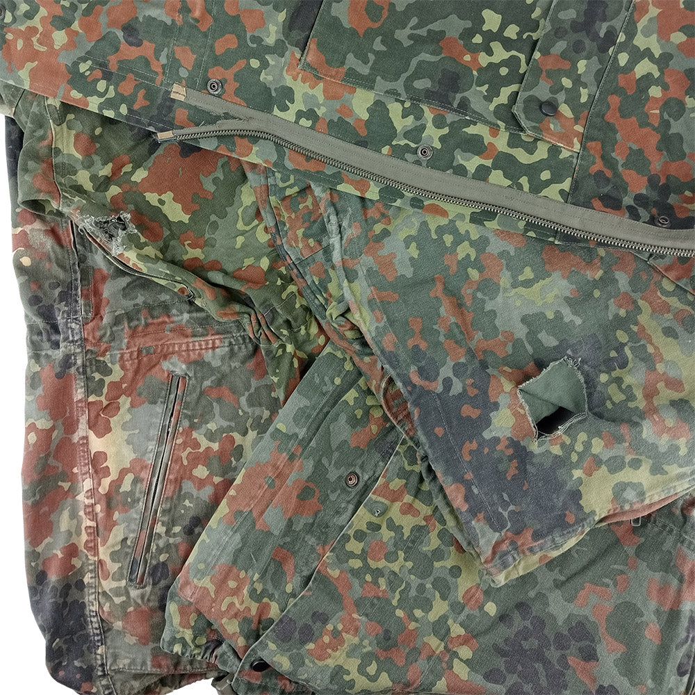 German Flecktarn Parka, No Liner - Value Grade