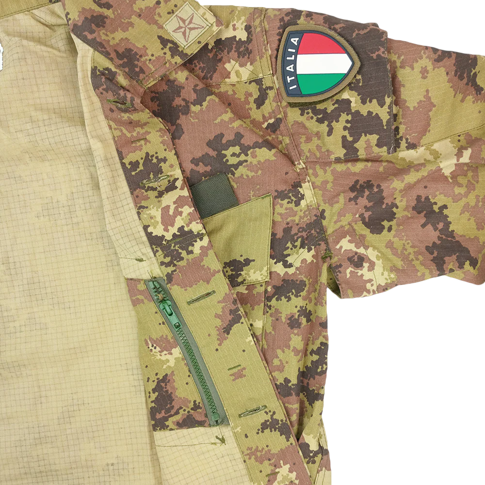 Italian Army Vegetato Field Shirt - New