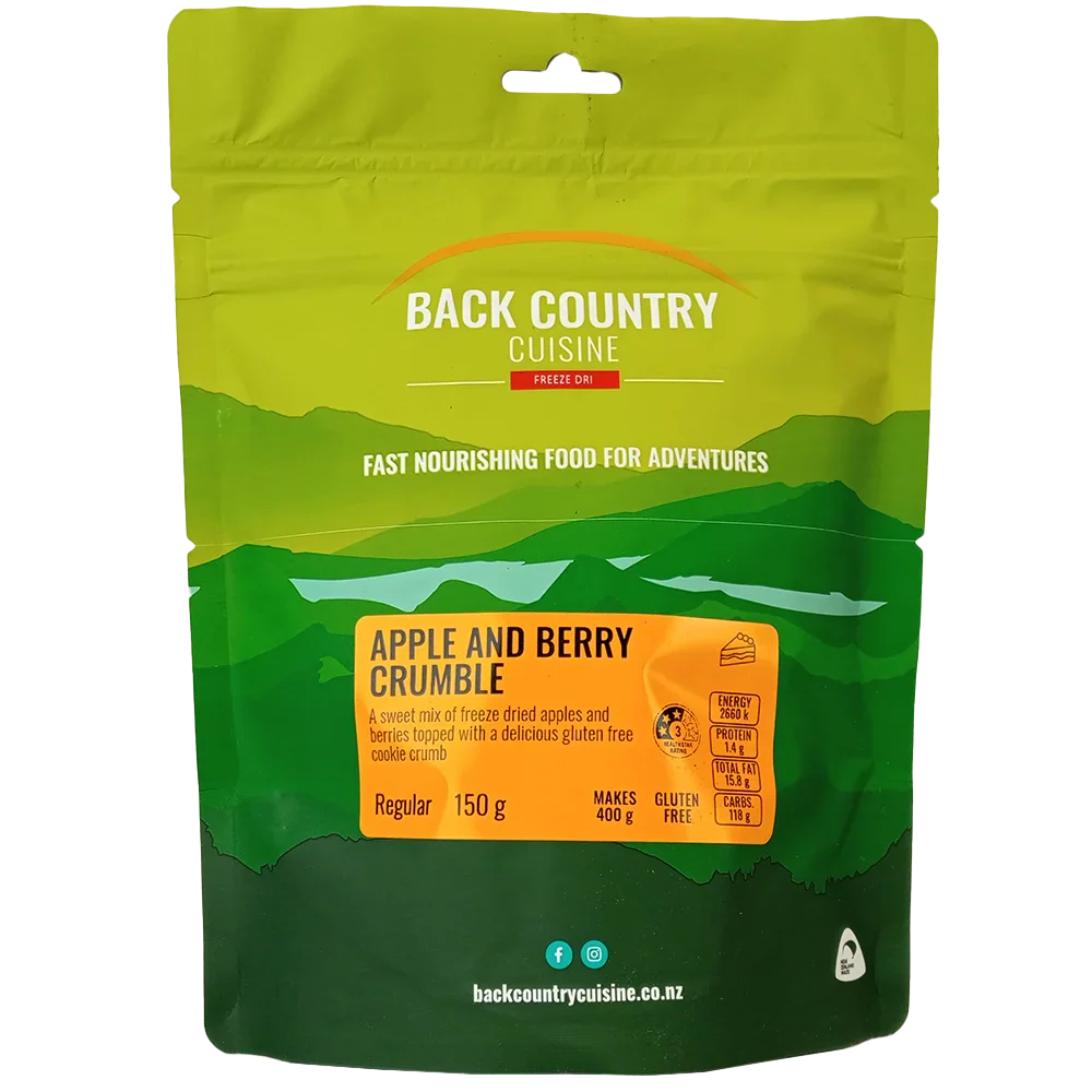 Back Country Cuisine - Apple & Berry Crumble