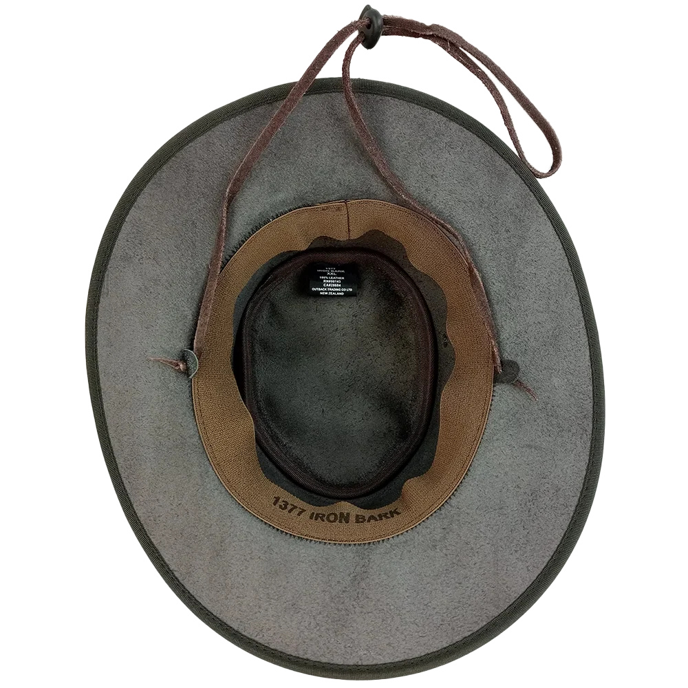 Outback Ironbark Leather Hat