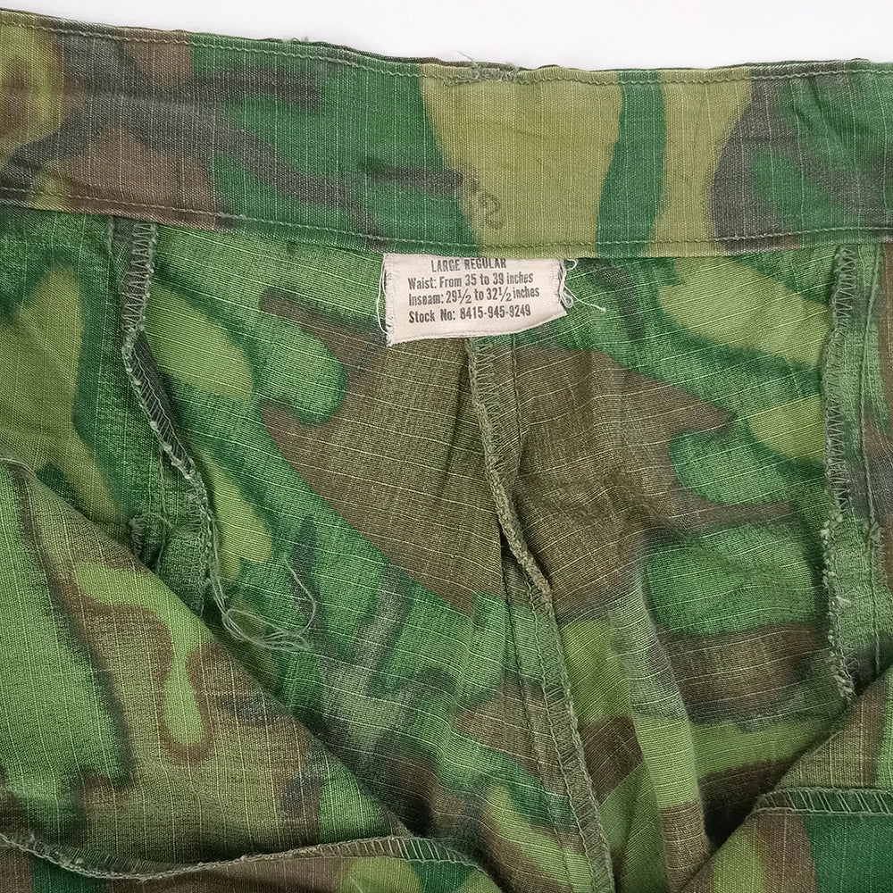 USGI ERDL Jungle Fatigue Trousers - Large Regular