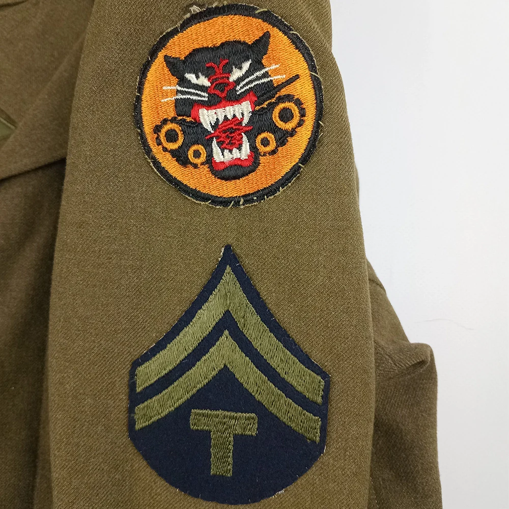 WWII Tank Destroyer Technical Corporal M-1944 Ike Jacket