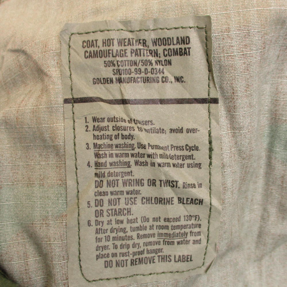 USGI Woodland Ripstop Shirt - Value Grade