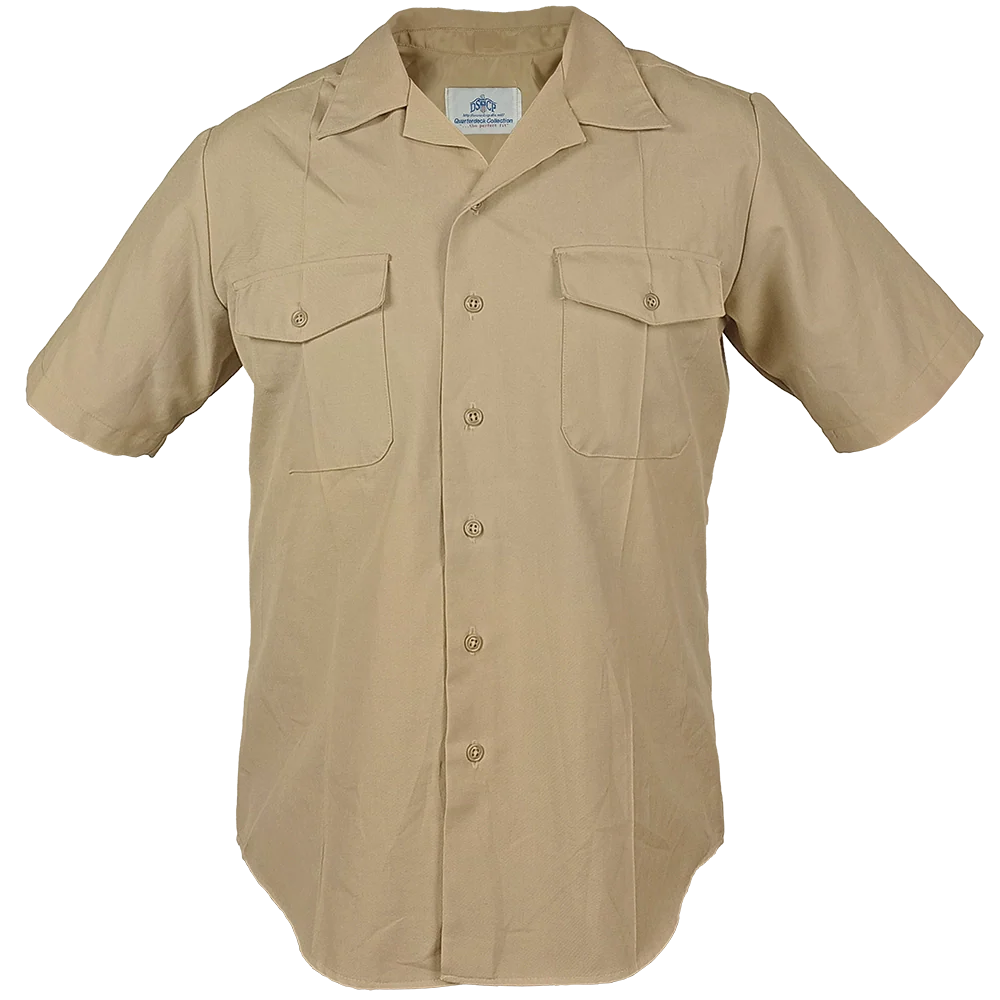 US Marines/Navy Khaki Short Sleeve Service Dress Shirt