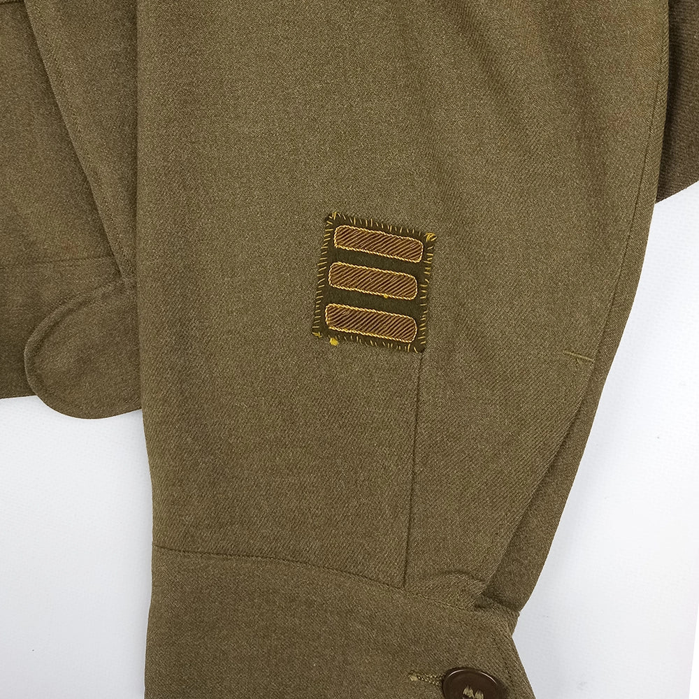 WWII Tank Destroyer Technical Corporal M-1944 Ike Jacket