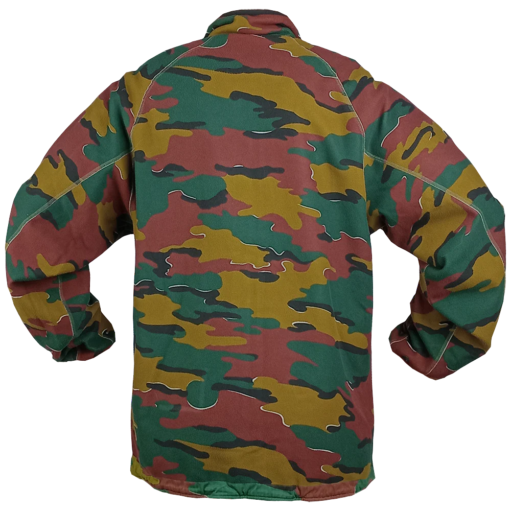 Belgian Jigsaw Camo Reversible Fleece Jacket - Value Grade
